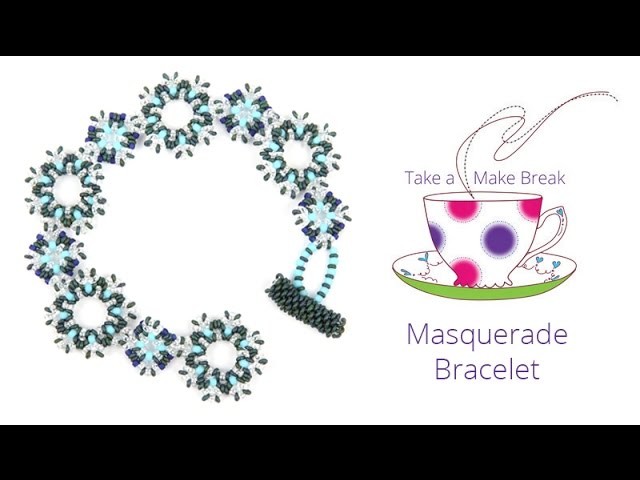 Masquerade Bracelet | Take a Make Break with Laura