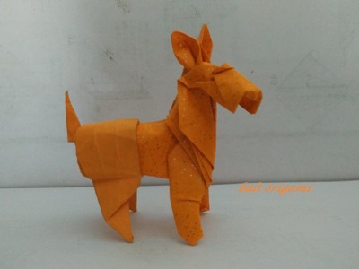 Origami Dog Fox Terrier (Roman Diaz) Part 2