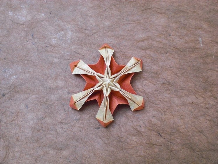 Origami Pumpkin Flake (Alexander Kurth) Tutorial