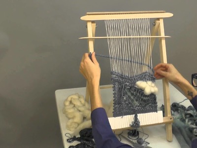 Tapestry Weaving in Three Minutes - Schacht School Loom