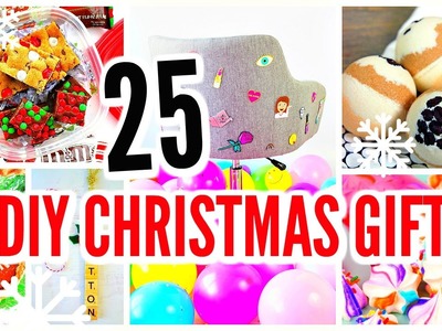 25 DIY Christmas Gifts! Holiday Gift Ideas & Presents!