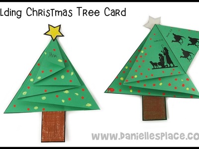 Christmas Tree Card Craft