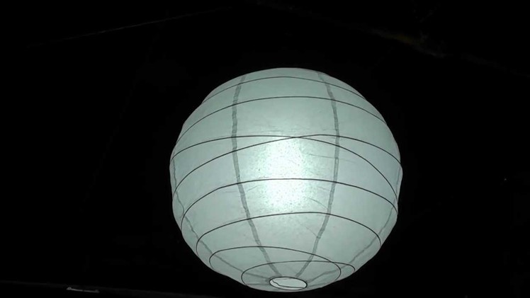 DIY China Ball for global lighting