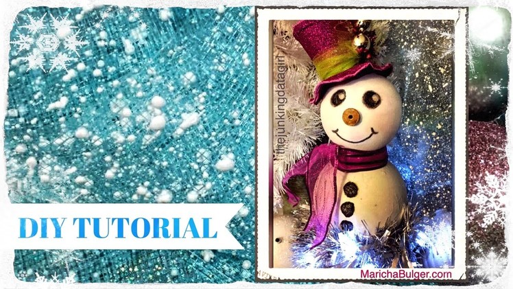 DIY Christmas Decorations | Winter Snowman Room Decor  | ⛄ 