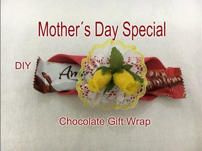 DIY | How to make Chocolate Gift Wrap with goma eva on  Happy mother´s Day Special