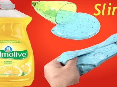 DIY How To Make Dish Soap Slime Without Borax,Baking Soda,Detergent,Shaving Cream or Liquid Starch
