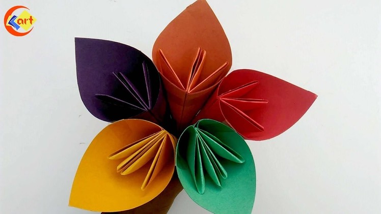 DIY : How to make origami kusudama FLOWER