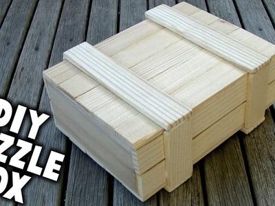 DIY Puzzle Box -  Can You Open It??