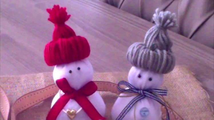 Homemade DIY Christmas Decorations - Sock Snowman | Room service!. deco