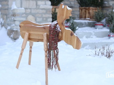 How To Create A Wooden Moose
