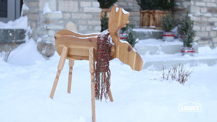 How To Create A Wooden Moose