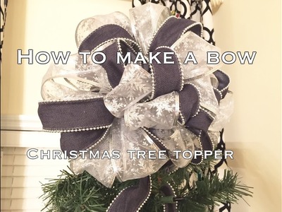 How To Make A Bow|DIY The Easy Way!|#VD6