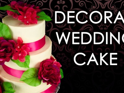 How to Make a Wedding Cake: Wedding Cake Decorating (Part 3) from Cookies Cupcakes and Cardio