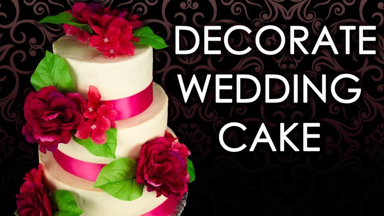 How to Make a Wedding Cake: Wedding Cake Decorating (Part 3) from Cookies Cupcakes and Cardio