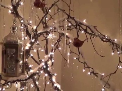 Icicle Tree for Christmas!