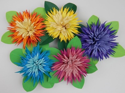 Quilling table decoration  - Asters  - flowers 1| DIY paper craft flowers