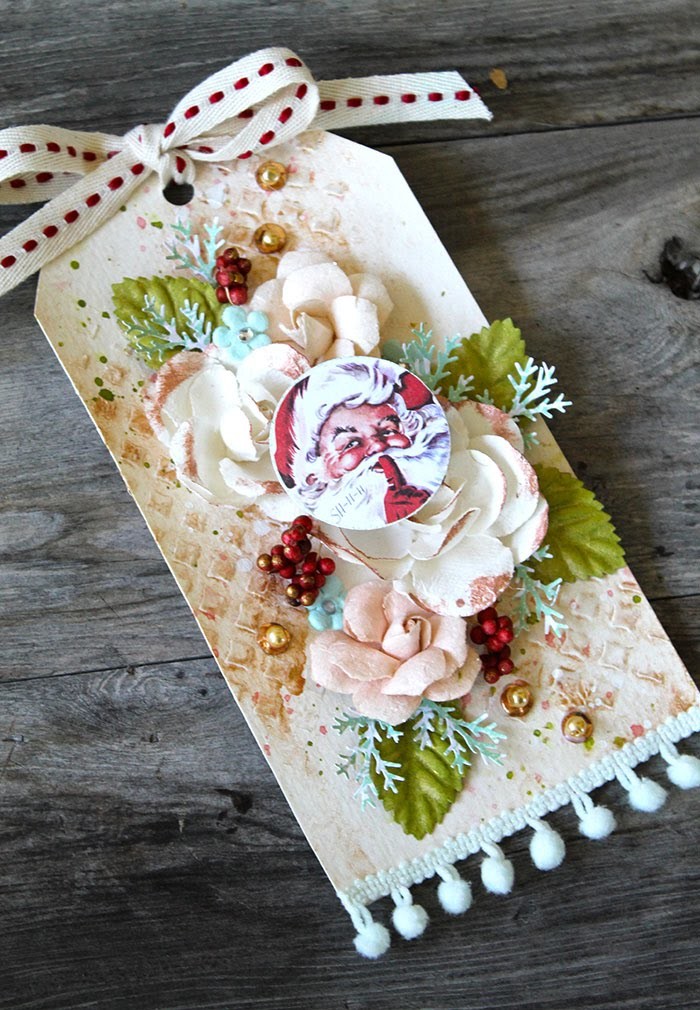 Sweet Peppermint Holiday Tags with Cari Fennell on Live with Prima
