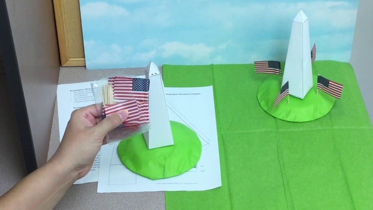 Washington Monument, The - Craft Video Tutorial from MusicK8.com