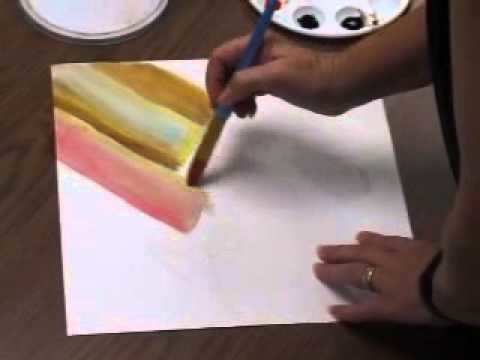 Watercolor Painting with Liquid Watercolors
