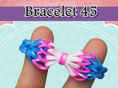 Bracelet on the bow shape 45