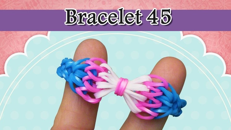 Bracelet on the bow shape 45