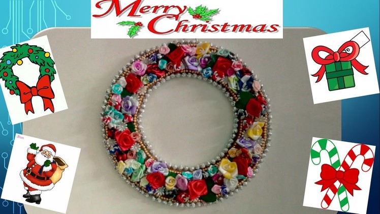 Christmas special :: How to make Christmas Wreath at home !!