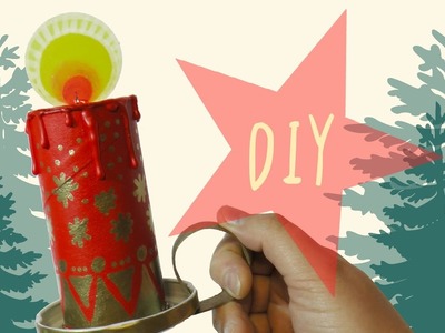 DIY CANDLES with toilette PAPER ROLLS * Xmas idea by ART Tv