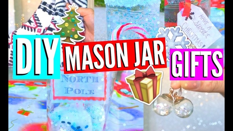 DIY Mason Jar Gifts + Essentials! Holidays 2016.EliseLife