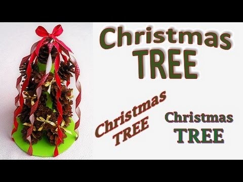 DIY pine cone Christmas TREE