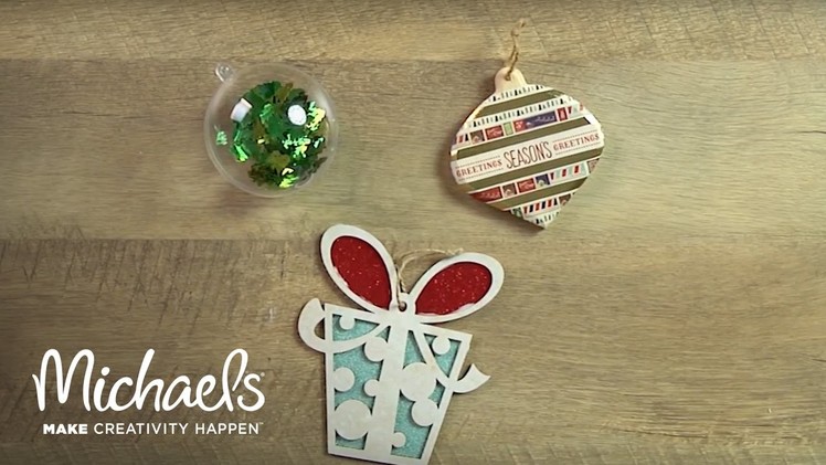 DIY Simple Holiday Ornaments | Michaels