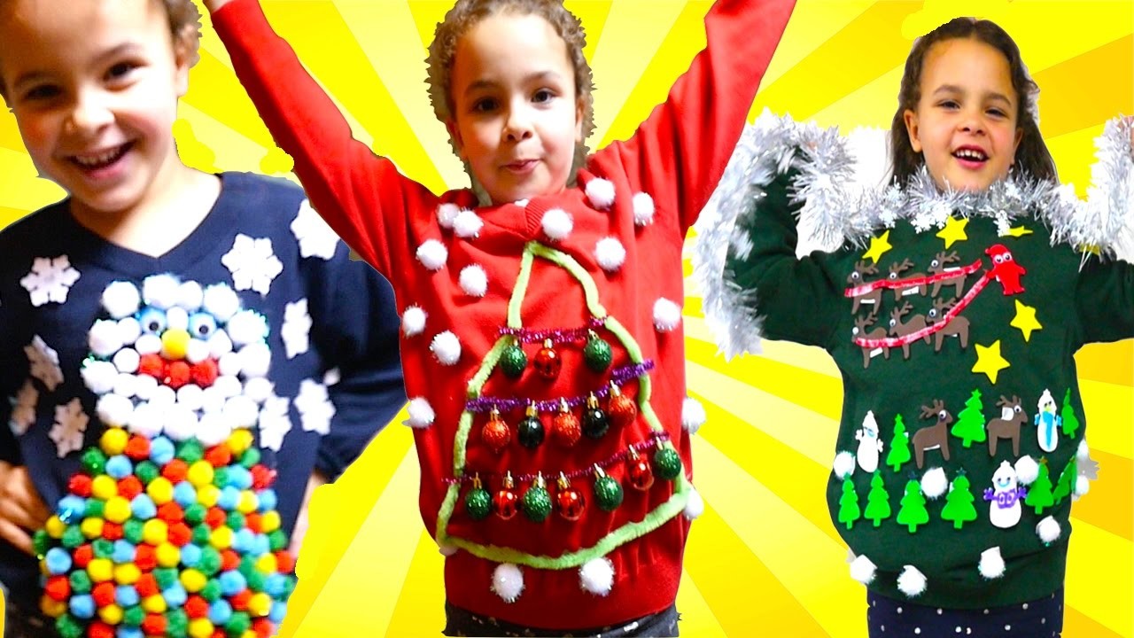 DIY UGLY Christmas Jumper For Save The Children Christmas Jumper day!