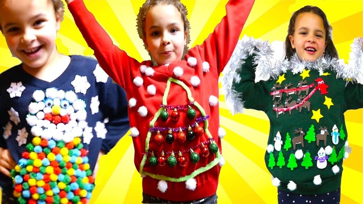 DIY UGLY Christmas Jumper For Save The Children Christmas Jumper day!