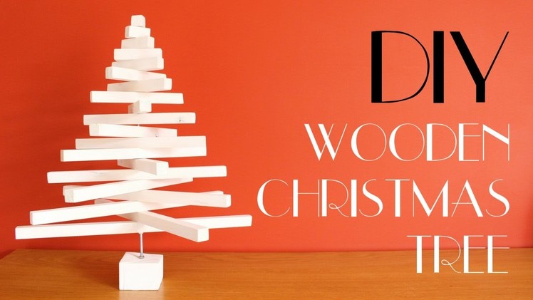 DIY - Wooden Christmas Tree