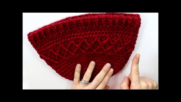 Easy Tutorial: How to do the LTC stitch on the Lattice Beanie pattern