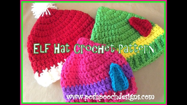Elf Hat Crochet Pattern
