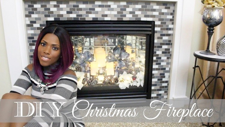 ♥ Glam Home ♥ Christmas Carol Inspired DIY ♥ This Christmas Fireplace