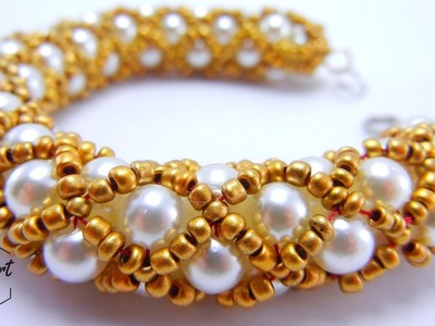 Gold Netted Bracelet | How To Tutorial