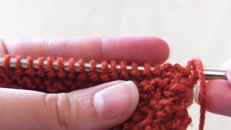 How to Knit the Brioche Stitch | Easy for Beginners | Reversible Knitted Texture | Knit the Next Row