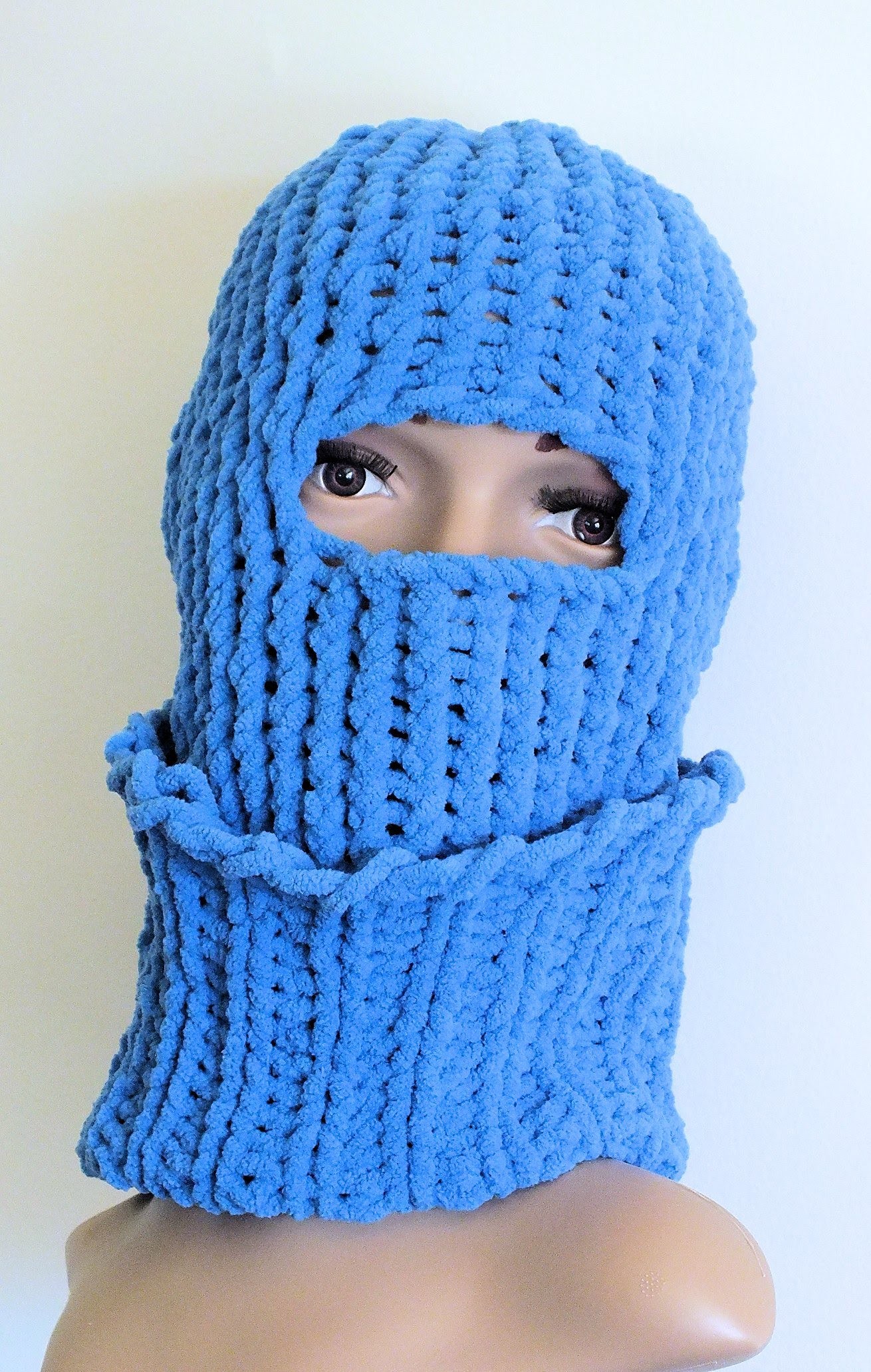 How to Loom Knit a Ski Mask