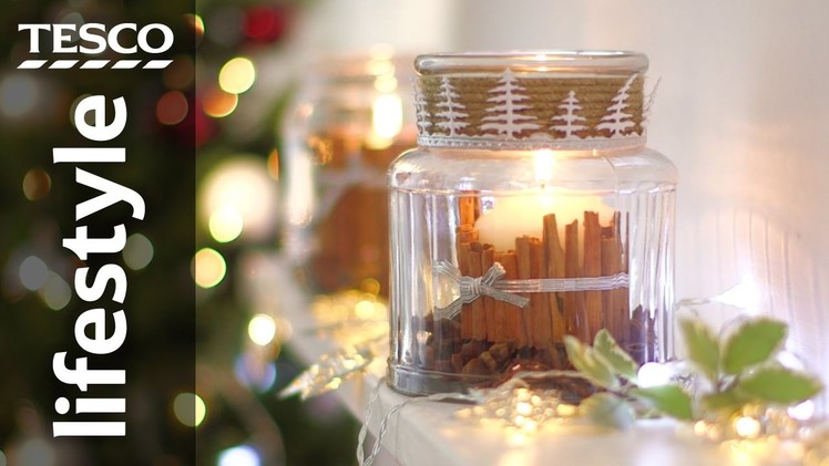 How To Make a Cinnamon Candle for Christmas | Tesco Living