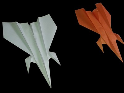 How to make a fighter jet paper airplane   Best fighter paper airplane   Easy fighter Paper plane  P