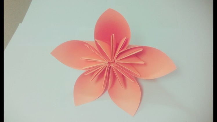 How To Make A Kusudama Flower | Paper Origami