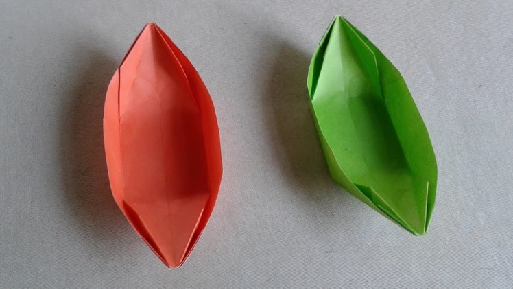 How to make a paper boat that floats easy   How to make a paper boat easy   paper boat for kids