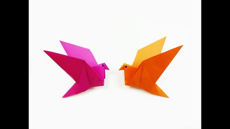 How to make a paper Flapping bird?