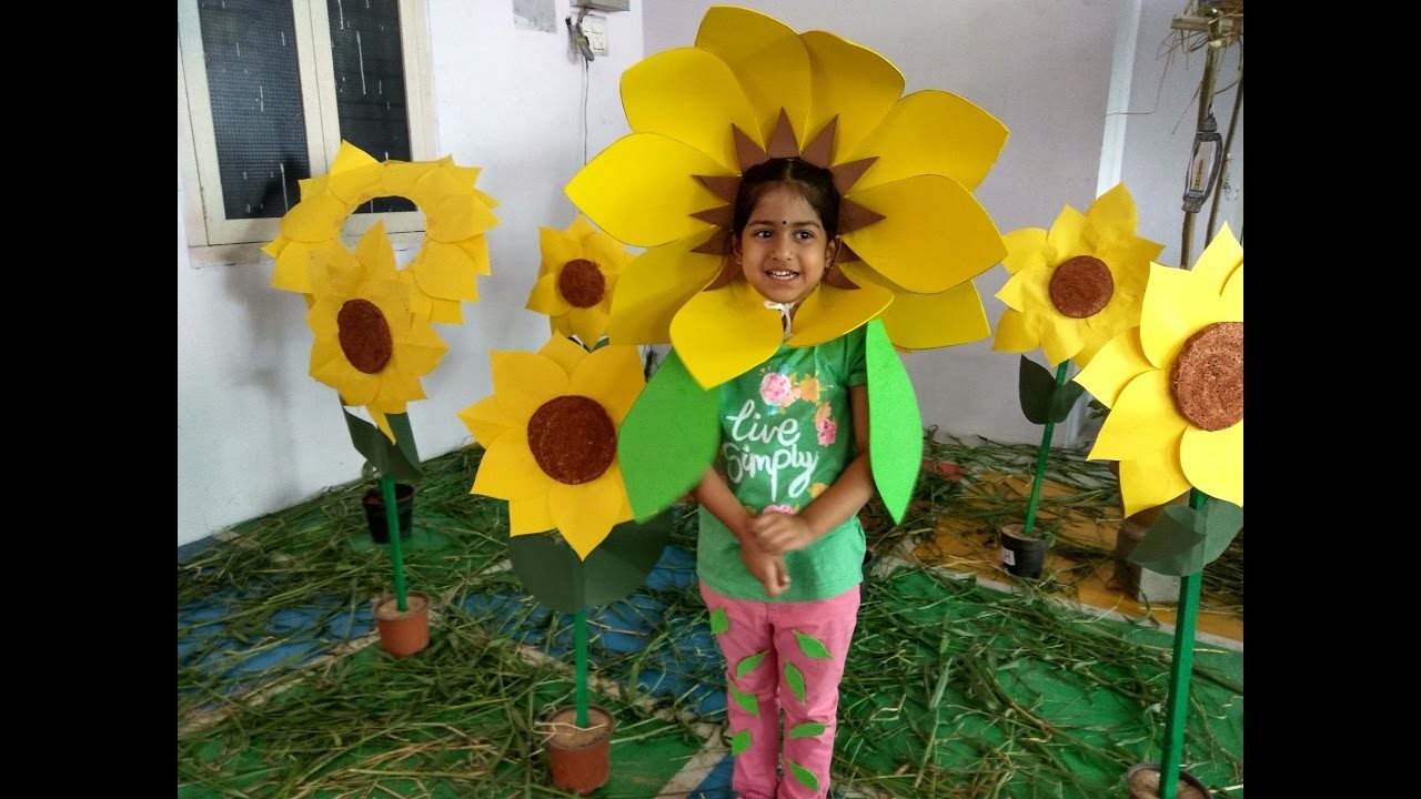 HOW TO MAKE A SUNFLOWER MASK | MAKE YOUR OWN SUNFLOWER FACE MASK