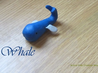 How to make a Whale out of Clay  | Whale Clay Modelling