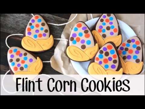 How to Make Decorated Flint (Indian) Corn Sugar Cookies