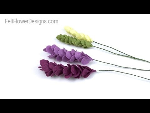 How To Make Fabric Flowers - Flower Stem