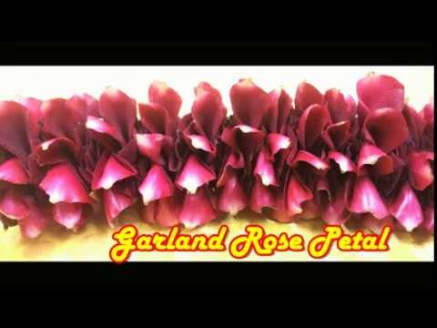 How to make Garland Rose petals|Easy Method Making garland Rose Petals