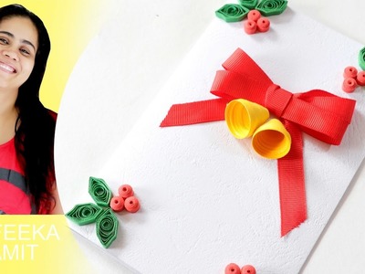 How to make paper quilling christmas cards